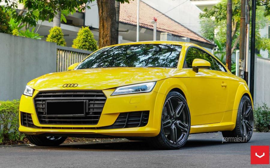 Audi TT Coupe by Permaisuri on Vossen Wheels (HF-1) '2018